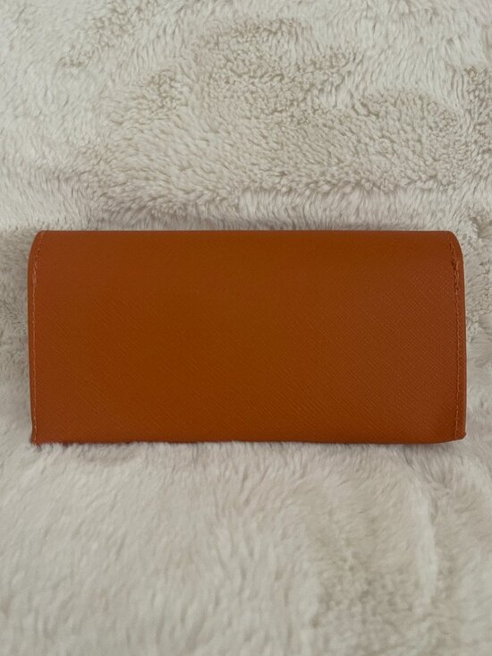 Tory Burch Orange Sunglasses Eyeglasses Case - Picture 3 of 7